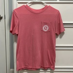 pink abercrombie kids t-shirt